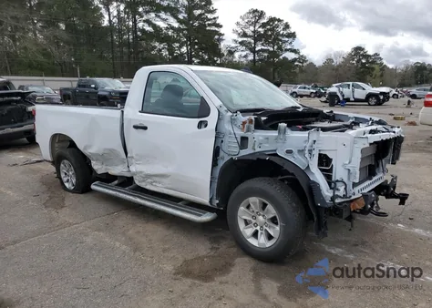 2024 Chevrolet Silverado C1500 from USA, damaged, VIN 3GCNAAED9RG326618